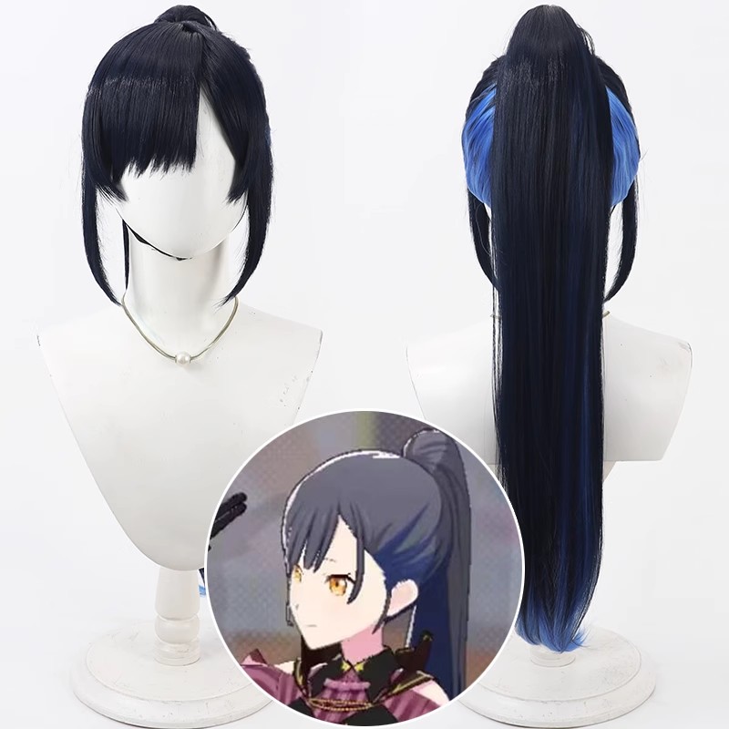 Anime Cosplay Blue Hair - 프로젝트 세카이 컬러풀 스테이지 시라이시 안