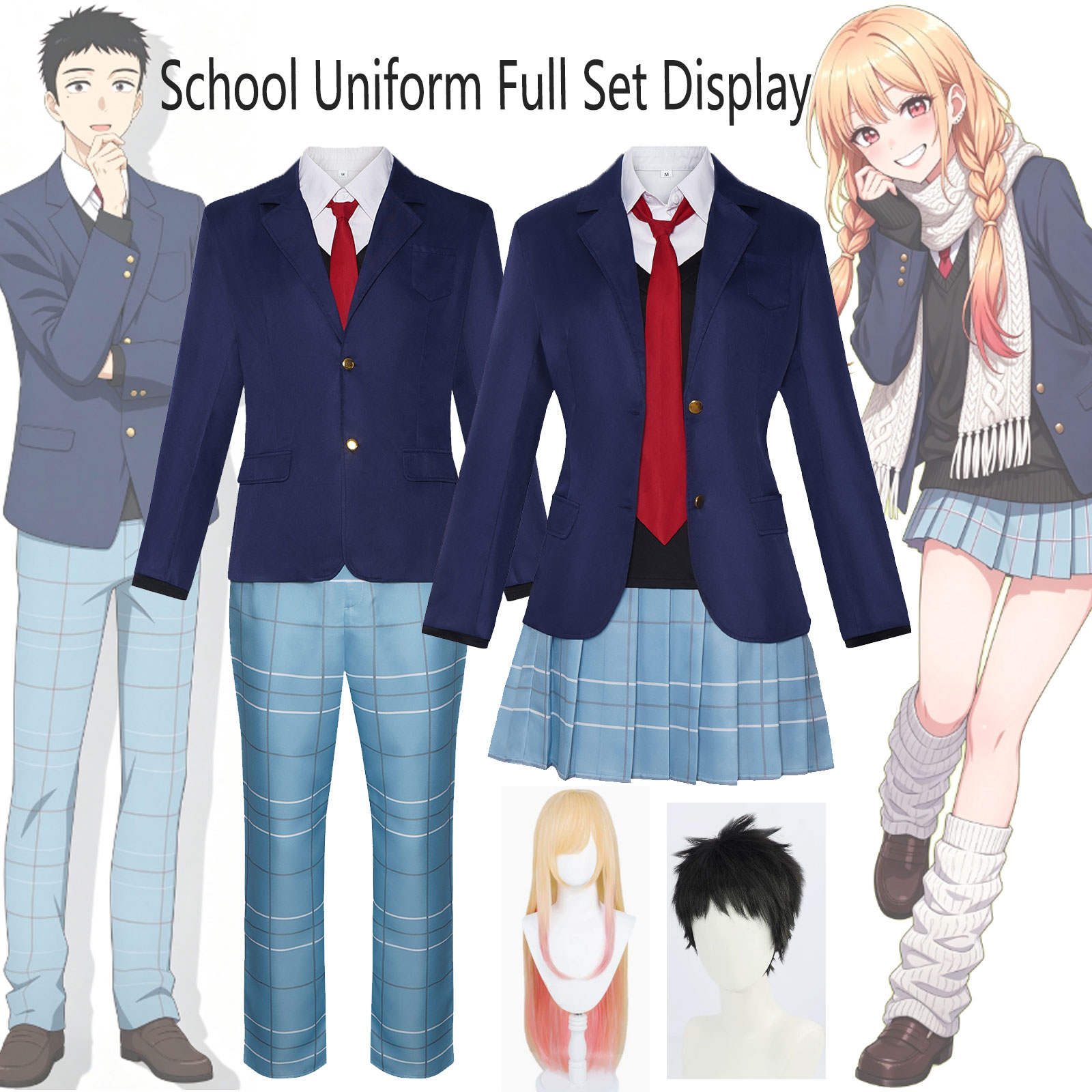마이 드레스업 달링 시즌 2 코스프레 키트가와 마린,  - Anime Cosplay Couple 리뷰 및 가격
