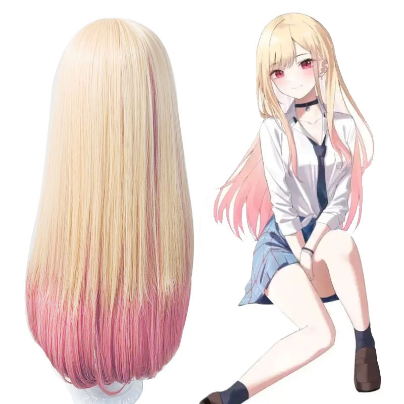 마이 드레스업 달링 인형 마린 키타가와 코스프레 가발  - Kitagawa Anime Cosplay 리뷰 및 가격
