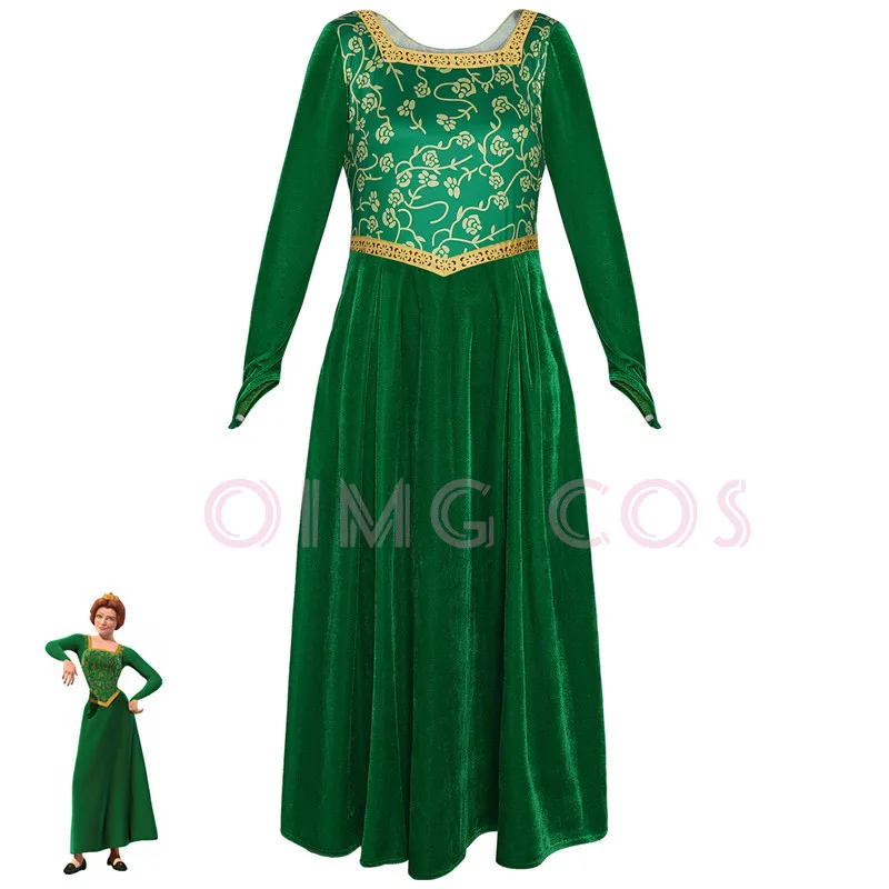 공주 피오나 코스프레 의상 성인 카니발 애니메이션 유니 - Anime Cosplay Ladies 리뷰 및 가격